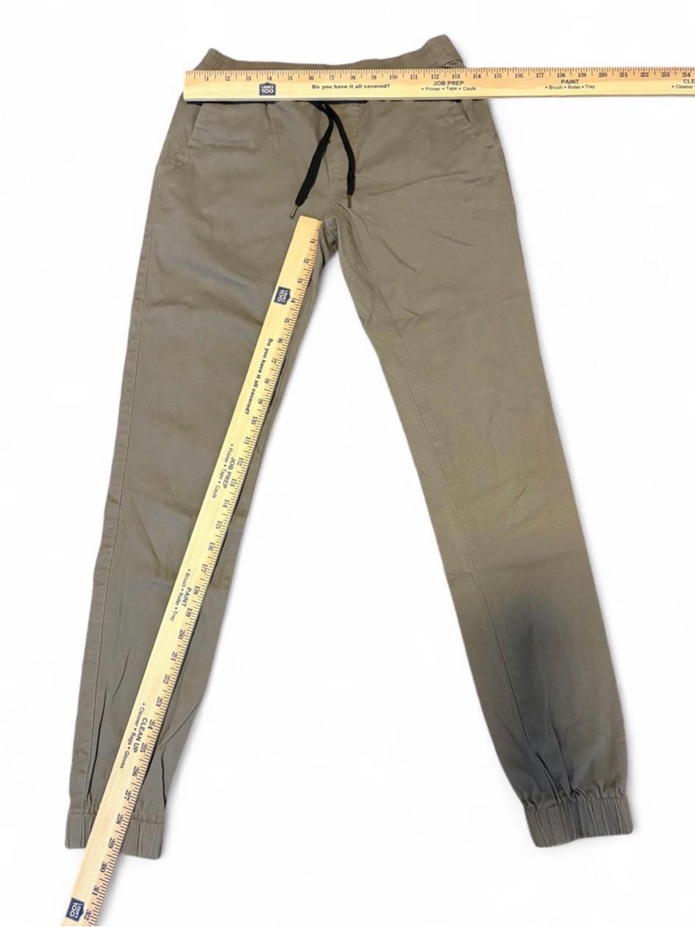 Women's Classic Drawstring Joggers - Tan - Picture 7 of 7